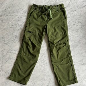 Kids Green Cargo Pants